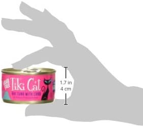 Tiki Cat & Tiki Dog 12/2.8 Oz Grill Ahi Tuna Crab-Hana Cat Food, One Size