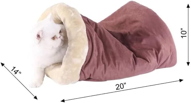 Armarkat Indian Red Cat Bed Size, 22-Inch by 14-Inch