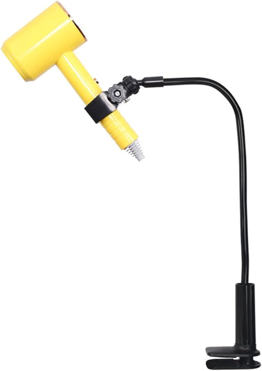 Dog Hair Dryer Holders Pet Grooming Table Blower Stand Rotatable Hose Holders with Adjusting Clamps Dog Supplies Equipment for Small Dogs