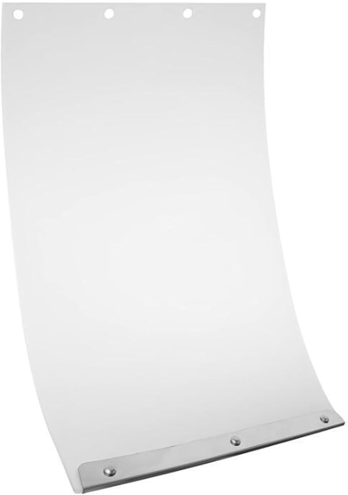 Pet Door Large Replacement Dog Flap Supplies Clear Interior and Exteriors House Replacement Clear
