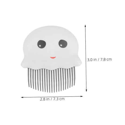 Mikikit 3pcs Portable Pet Grooming Comb Set Plastic Dog Cat Brushes for Shedding Tangles and Undercoat Removal Efficient Knot