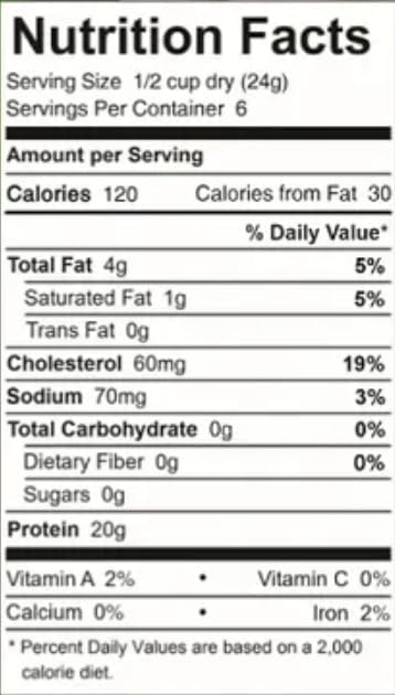 Freeze Chicken and Broccoli Pet Food - Non-GMO - Made in USA