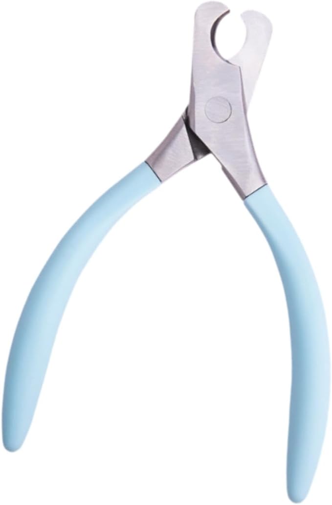 Dog Nail Clippers Pet Supplies Portable Professional Nonslip Wide Jaw Opening Cat Nail Trimmer Grooming Tool for Home Kitten, Blue