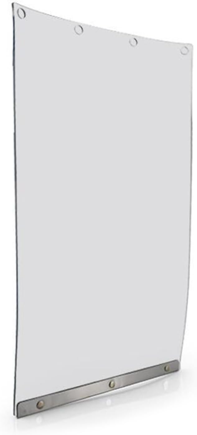 Pet Door Large Replacement Dog Flap Supplies Clear Interior and Exteriors House Replacement Clear
