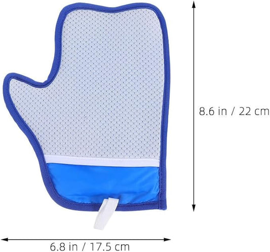 YARNOW 2pcs Cat Grooming Gloves: Pet Hair Removal Gloves Dual-Sided Electrostatic Grooming Mitt for Cats and Dogs - Pet Hair Remover for Couch Carpet Clothes Car Interior