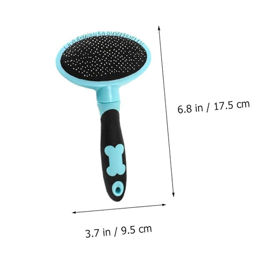 Totority PET Grooming Brush for Dogs and Cats Adjustable PET Massage Comb Effective Shedding Tool for Long and Short Hair for Easy Fur Removal