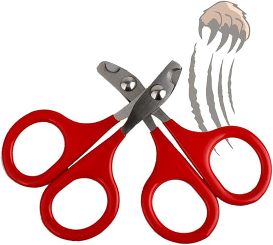 6pcs Sturdy Stainless Steel Dog Nail Clippers for Dogs Grinds Cuts Cat Grooming Tool Pet Nail Bend Cutter Home Salon Use