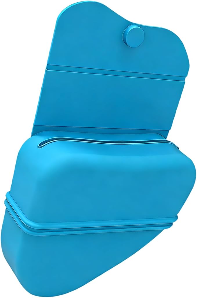 Leakproof Dog Food Storage Container with Secure Waist Attachment Food Reward Bag for Active Pet Owners Supplies Silicones Dogs Treat Portable Training Outdoor Feeders Puppies Snacks for Daily Use