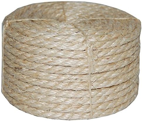 3/8" X 100' Sisal Rope CAT SCRATCHING POST other uses