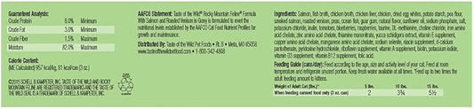Taste of the Wild Cat Canned Rocky Mountain 3 Ounce Can Case Of 24