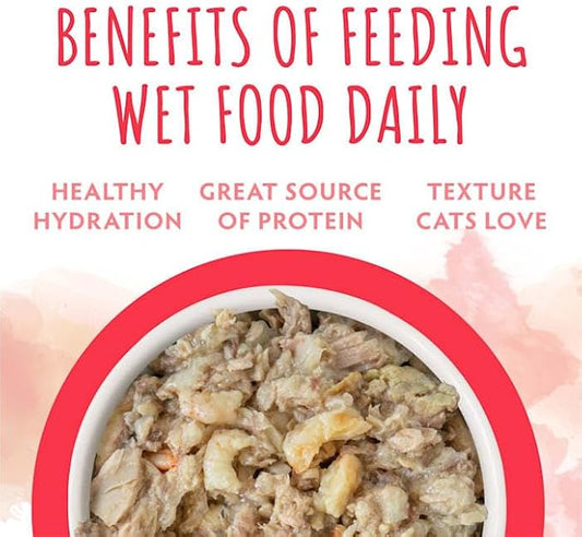 Soulistic Originals Shrimply Divine Tuna & Shrimp Dinner in Gelee Wet Cat Food, 3 oz., Case of 12