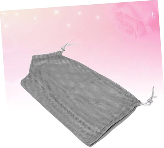Multi-Function Cat Grooming Bag for Nail Trimming Bathing Feeding Breathable Mesh Pouch for Cats and Kittens Grey for Safe Grooming and Care