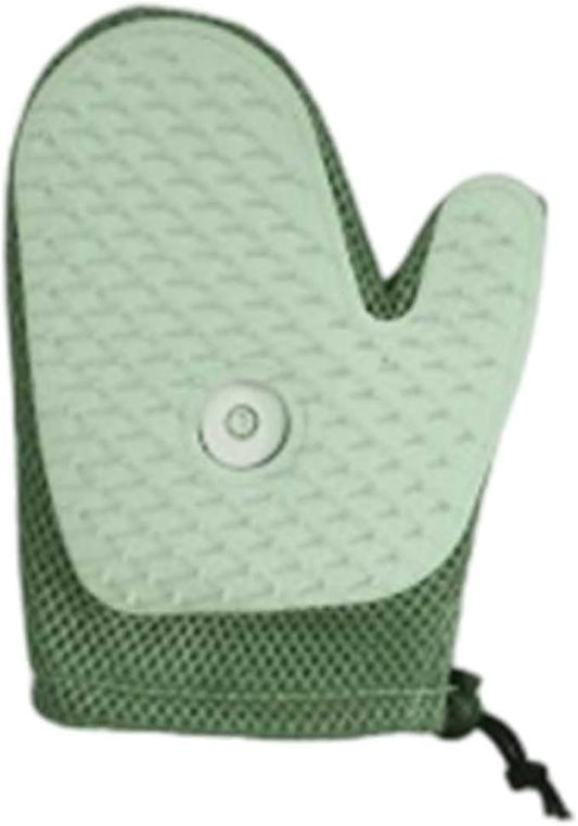 All-in-One Grooming Mist Glove for Pets - 4-in-1 Electrostatic Deshedding Glove with Thickened Padding, Clothing & Car Seats - Upgraded Technology for Cats/Dogs - Machine Washable (Green)