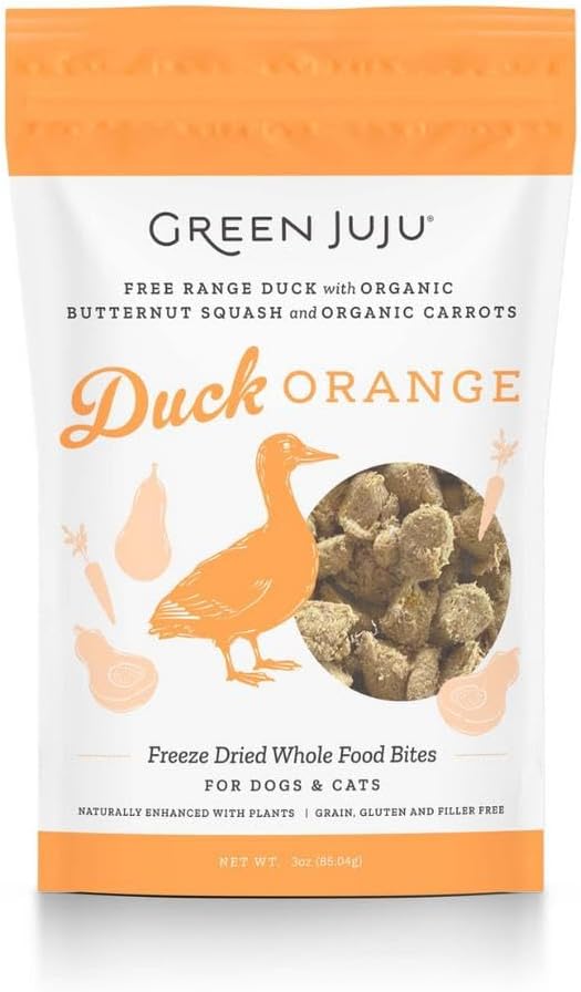Green Juju, Freeze Dried Duck Orange, 3 Ounce