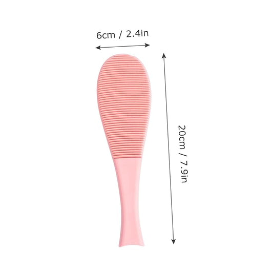 UPKOCH 2pcs Cat Grooming Comb Cat Massage Combs Imitation Tongue Texture for Hair Removal Relaxation Lightweight for Home Travel Use Blue Pink