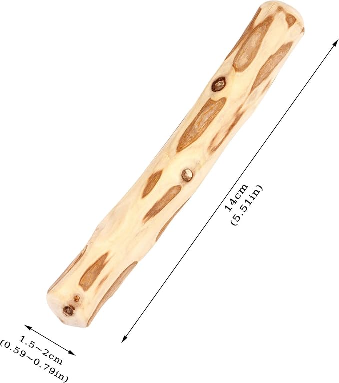 Natural Coffee Wood Dog Chew Toy Large π·π’πππππ Teething Stick for Puppies Aggressive Chewers Dental Clean Teeth Low Calorie Stress Relief Pet Supplies