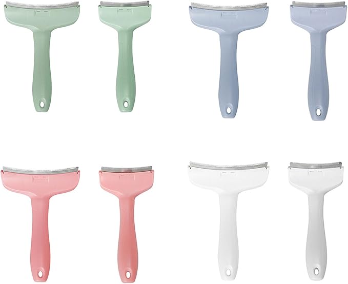 Cats Furs Trimming with Stainless Steel Reduces Loose Hair Easy Efficient Use for Dog Health Coat Maintenances Pet Grooming Tool