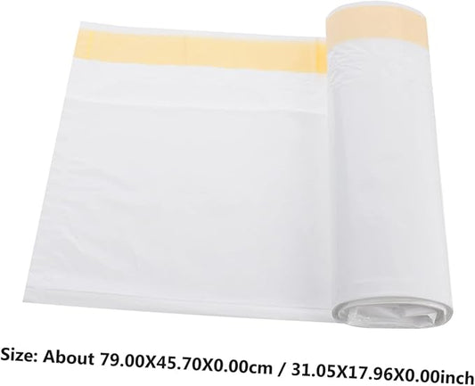 7Pcs Durable Cat Litter Box Liners Leak Cat Litter Bags with Drawstring Handles for Easy Disposal and Automatic Closing Design