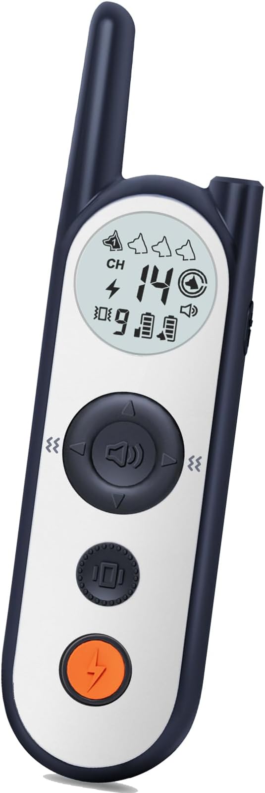 MIMOFPET Wireless Dog Fence Remote, Single Training Remote Without Collar, Waterproof and Rechargeable,Blue