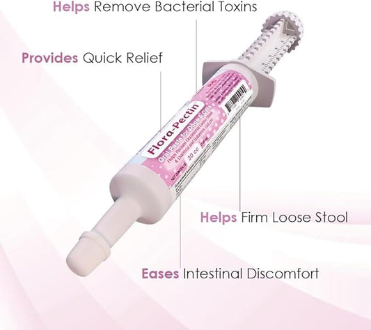 Oral Paste for Dogs & Cats-Helps Reduce Occasional Loose Stool & Diarrhea, Balance Gut pH, Support Normal Digestion & Intestinal Flora-Fast Acting (30 CC - Tasty Chicken Flavor) - 2 Pack