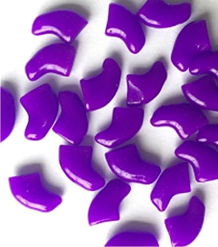 HDP Kitty or Doggy Nails Caps Size:Small Color:Purple