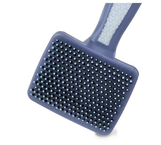 (2 Pack) ~ Plastic Cat Pin Brush - Pet Grooming Brush for Long Haired Cats, Kitten, Soft Bristle, Pin for Pets.