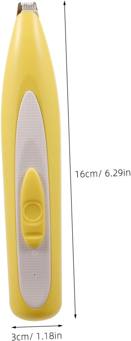 YARNOW Silent Electric PET Hair Clipper Rechargeable Dog and Cat Grooming Trimmer Cordless Hair Removal Tool for Paws Ears and Face Professional PET Grooming Clippers LED Display