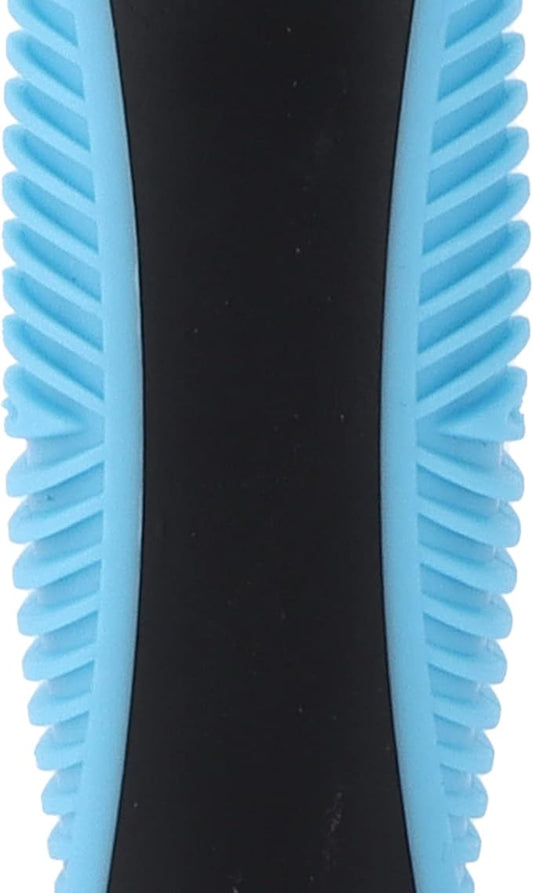 2 Sided Dematting Comb Pet Hair Removal Comb Safe Deshedding Brush for Catdog Grooming Supplies Stainless Steel 8.6x18x2.4cm