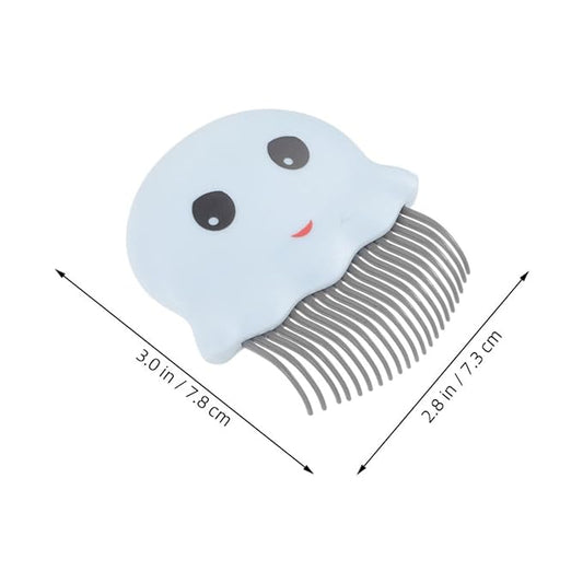POPETPOP 3Pcs Pet Undercoat Remover Comb Set Cartoon Design Grooming Tool for Cats Efficient Hair Detangler Grooming Brush for All Fur Types Reduces Shedding and Keeps