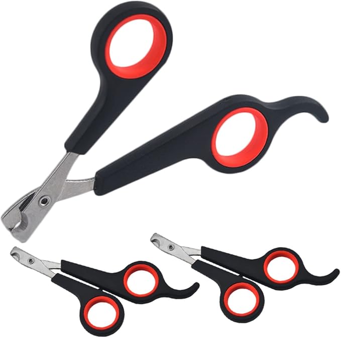 BESPORTBLE 9pcs Professional Pet Nail Clippers Ergonomic Trimmers for Cats and Dogs Non- Handle to Use for Home Grooming