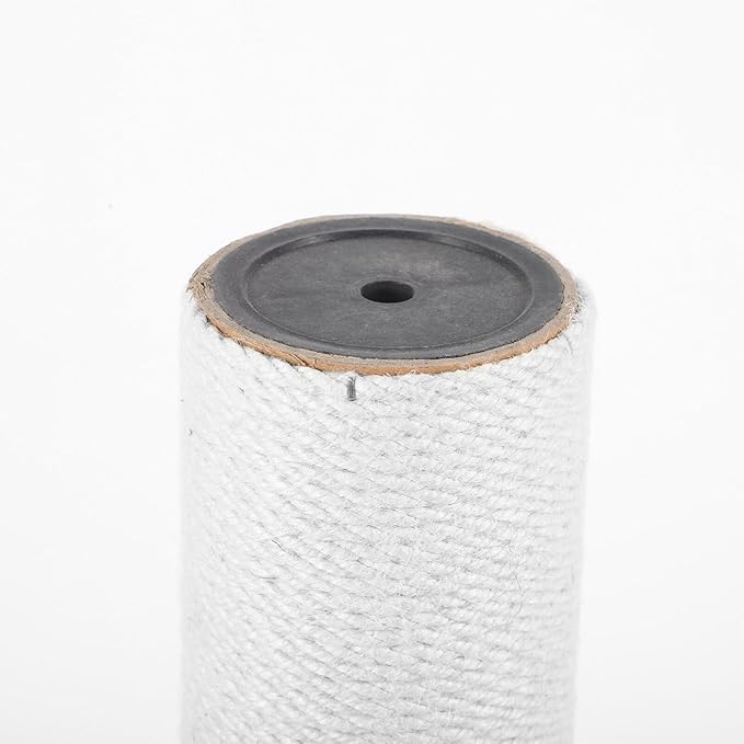 POPETPOP Cat Scratching Post Twine Adorable Scratcher for Indoor Cats and Wear-Resistant Design for Healthy Claws and Fun Playtime