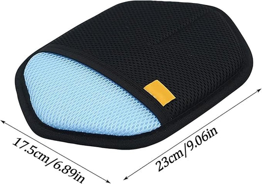 Pet Hair Removal Gloves – Static Electricity Cat & Dog Hair Remover for Furniture, Sofa Seams & Corners, Multi-Functional Household Cleaning Gloves (Black)