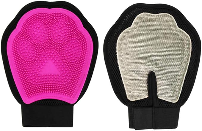 balacoo Dog Brush Glove Gloves for Cleaning cat Dog Washing Glove Glooming Glove for Dogs Grooming Glove Deshedding Cleaning Supplies pet Supplies Hair Removal Brush Cosmetic