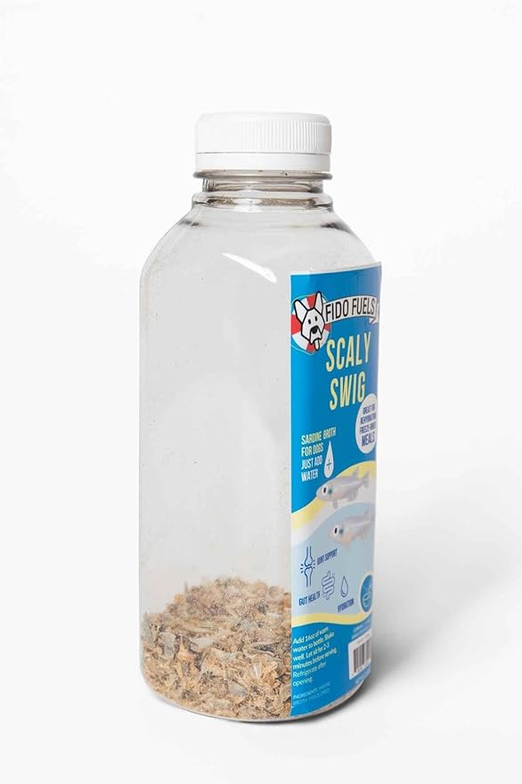 Scaly Swig Freeze Dried Bone Broth - 16oz Bottle with 2.5oz Bone Broth Product