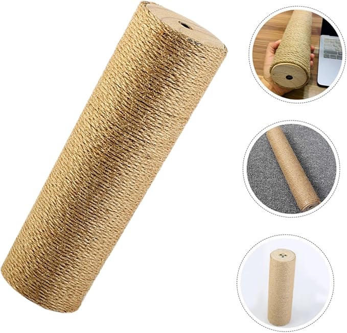 POPETPOP Replacement Rope for Cat Scratch Post Durable Wooden Climbing Frame Accessory