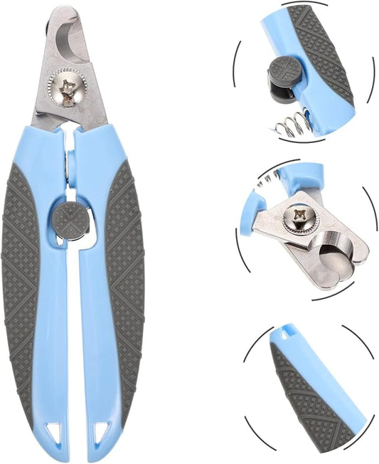 Yardwe Portable Cat Clipper for Pets Safe Easy Nail Trimming for Cats and Dogs Ergonomic Design Suitable for All Breeds Convenient Home Grooming Tool