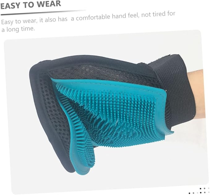 Pet Hair Cleaner Brush Pet Gloves Grooming Double-Sided Sticky Brush Cat Dog Supply Easy Massage