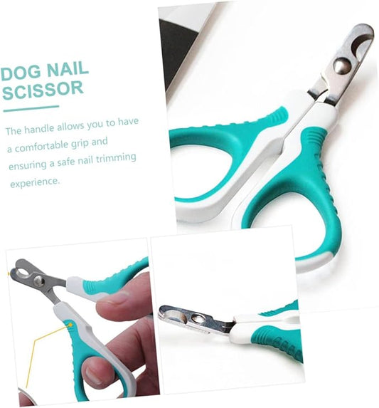 BESPORTBLE Stainless Steel Pet Nail Clipper for Dogs and Cats Ergonomic Design to Use Portable Grooming Tool for Care Sky-
