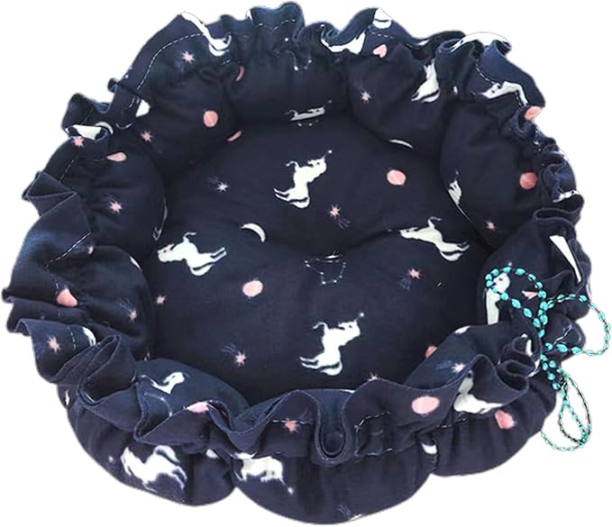 Windproof Warm Pet Bed House Drawstring Design Washable Soft Cushions Kennel for Small Dogs Cats Pet Supplies Dog Sleeping Outside Dog Sleeping Indoor