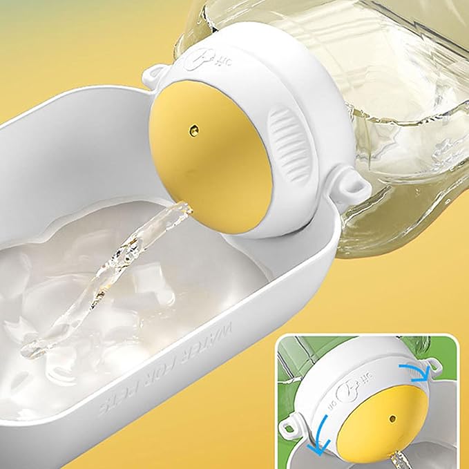 Portable Pet Water Food Feeding Bottles Large Capacity Dog Bottle Travel Food Container Drink Dog Supply Pet