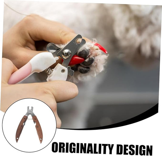 Milisten Dog Cat Pet Nail Clipper Precision Trimmer Comfortable for Your to Use Blind Cutting