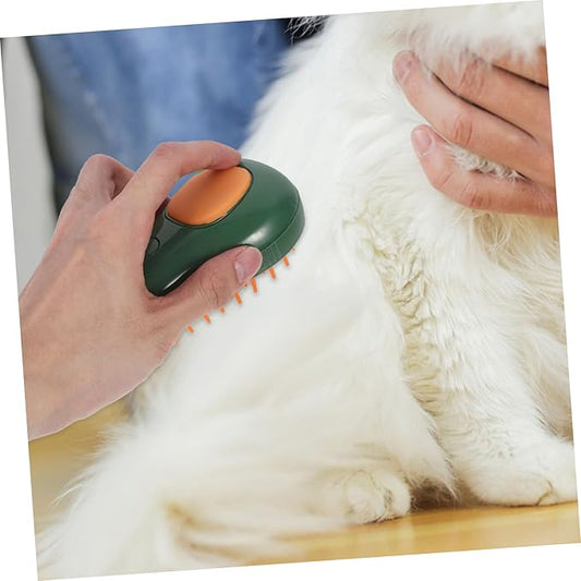 BESPORTBLE Cat Grooming Brush Steam Self-cleaning Comb Pet Hair Removal Indoor Cat Supplies