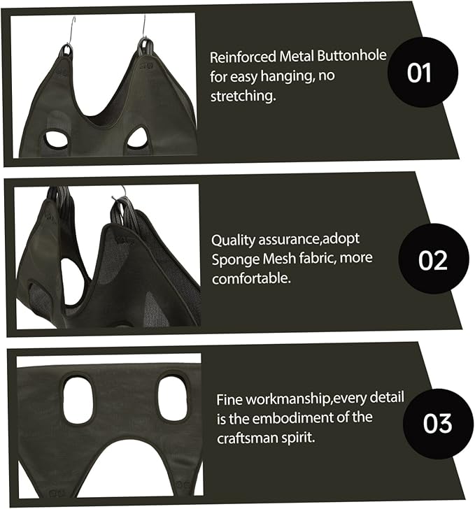1pc Pet Grooming Hammock for Dogs and Cats Ergonomic Beauty Hammock for Nail Trimming and Bathing Soft Easy to Use Suitable for Pets