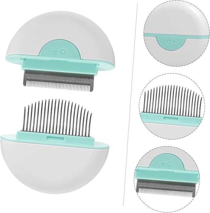 Pet Cat Hair Comb Brush Rake Grooming Stripping Tool Cat Grooming Cleaning Comb for Matted Hair
