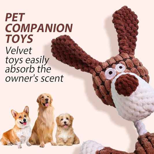 Upgrade Bite Buddy Chew Toy for Dogs, 2025 New Petsboro Bitebuddy Dog Toy Indestructible Stuffed Animals for Dogs, Cute Soft Resistant Squeaky Dog Toys for Heavy Chewers (A2+A3)