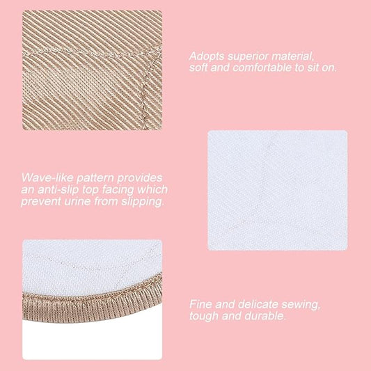 Reusable Dog Pee Pad, Absorbent Pet Urine Mat for Dogs and Cats, 4 - Layer Machine Washable Mat with Barrier for Hard Floors, Print Design in (80 * 90cm)