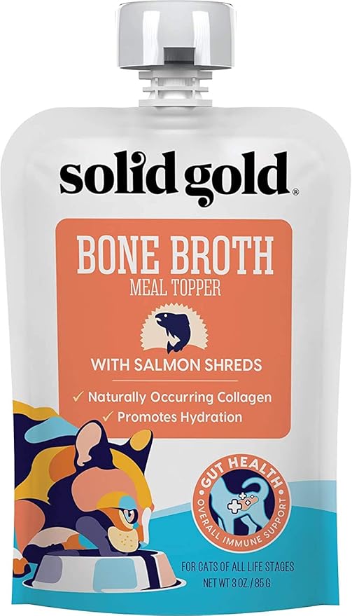 Chicken Bone Broth Cat Meal Topper by Solid Gold
