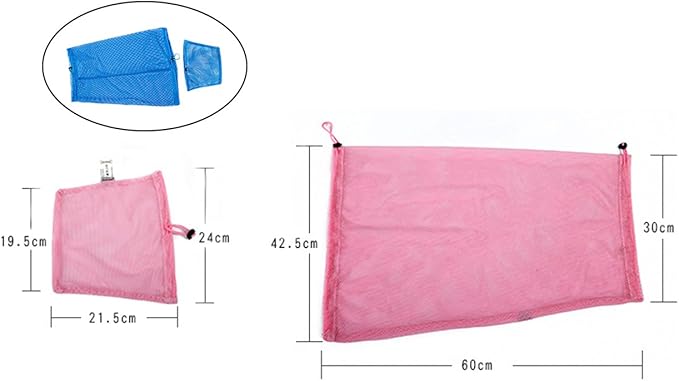 XIAOYU Cat Grooming Bag, Adjustable Cat Restraint Bag for Bathing Nail Clipping Cleaning(Head Bag + Body Bag), Blue