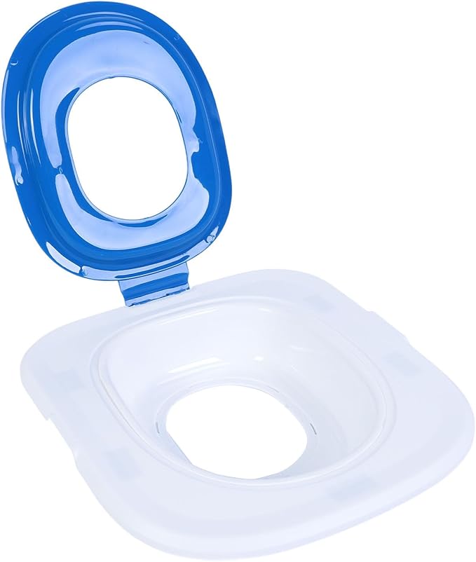 Cat Toilet Training Kit, Detachable Design for Easy Cleaning Reusable Removable Pet Toilet Trainer Seat Universal Reusable Environmentally Friendly Cat Toilets Trainer for Pet (Blue)