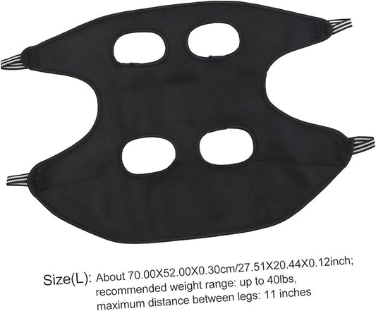 Milisten 1set Pet Grooming Hammock for Dogs and Cats Nail Trimming Helper Breathable Ergonomic Design Random Accessories Easy to Use and Wash